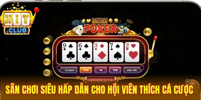 Sân chơi siêu hấp dẫn cho hội viên thích cá cược 